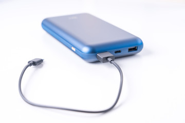 owerbank, close- up on a white background