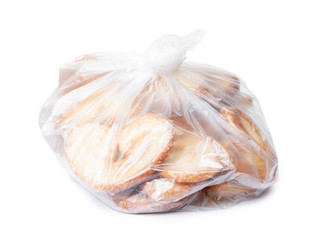 Plastic bag with cookies