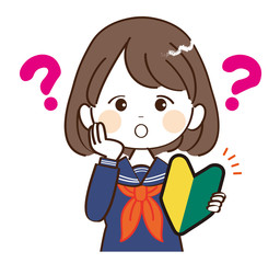 女性、学生、初心者、疑問