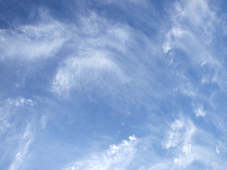 푸른 하늘과 구름