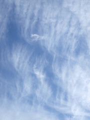 푸른 하늘과 구름