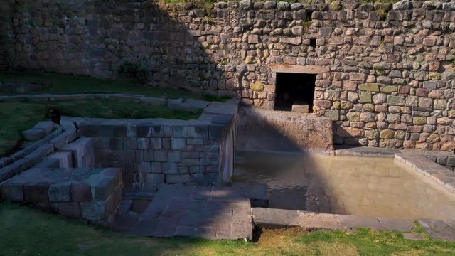 Qorikancha Temple (or Coricancha), currently Santo Domingo Convent. An spanish convent made over ancient inca ruins. Cusco, Peru