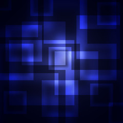  blue squares on a dark background