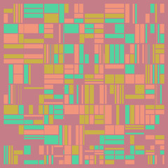 Abstract Random Color Poligones Generative Art background illustration