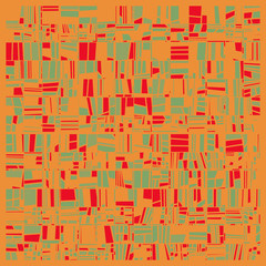 Abstract Random Color Poligones Generative Art background illustration