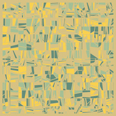 Abstract Random Color Poligones Generative Art background illustration