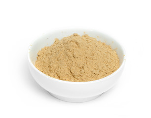 Powdered ginger in a bowl