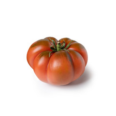 Beefsteak tomato, isolated on white background