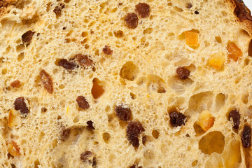 Panettone-  Italian type of sweet bread loaf originally from Milan usually prepared and enjoyed for...