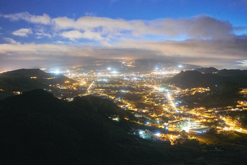 night on the island of Tenerife