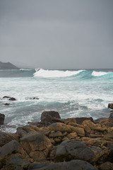 waves ocean lanzarote