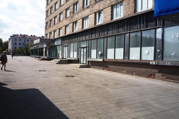 empty building