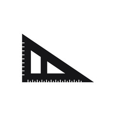 Ruler icon design. vector illustration