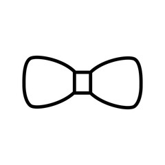 bow tie - fashion icon vector design template