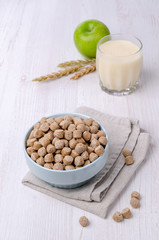 Pressed cereal bran