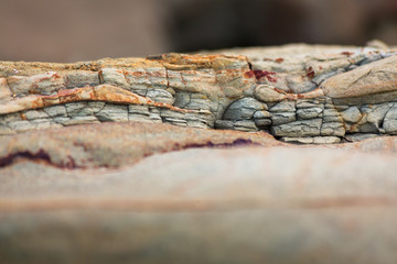 Crumbling sandstone