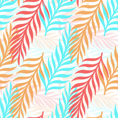 Seamless pattern nature plant.Botanical floral background.Design for home decor, fabric, carpet, wrapping.