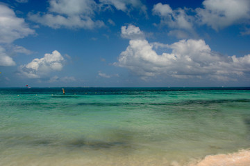 beach and sea