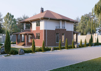 Exterior villa 