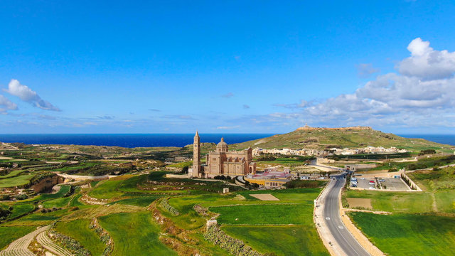 The Island Of Gozo - Malta From Above - Aerial Photography