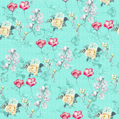 digital print flower pattern designs