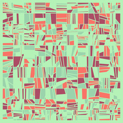 Abstract Random Color Poligones Generative Art background illustration