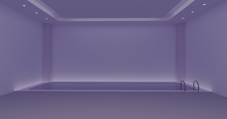 cool and dope swimming pool 3d image 4