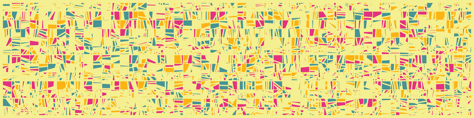 Abstract Random Color Poligones Generative Art background illustration