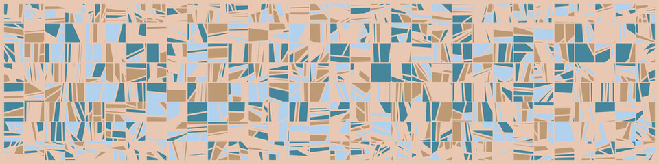 Abstract Random Color Poligones Generative Art background illustration