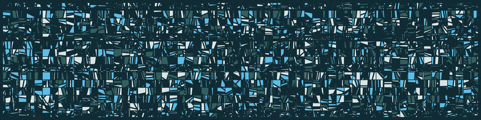 Abstract Random Color Poligones Generative Art background illustration