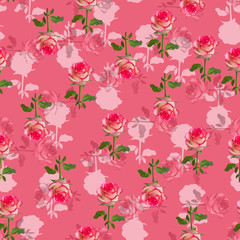 digital print flower pattern design