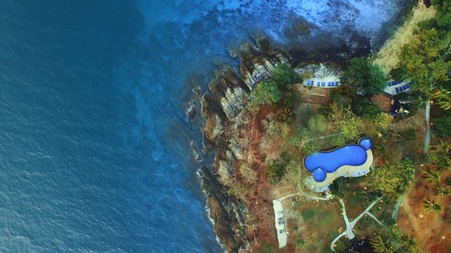 aerial view of racha island phuket southern of thailand