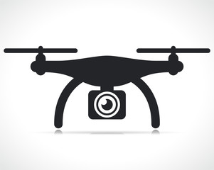 Vector drone icon symbol design