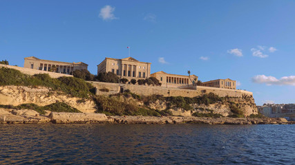 Fototapeta na wymiar Famous Villa Bighi in Valletta - travel photography