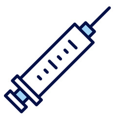 Spritze, Medizin, Arzt, Impfung Vector Icon Illustration