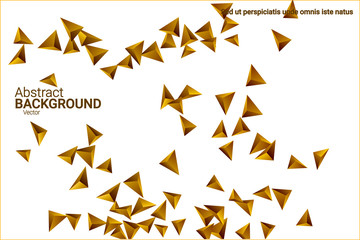 
Triangular background.