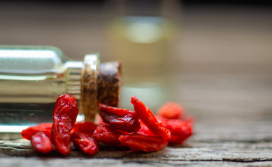 Goji berry oil