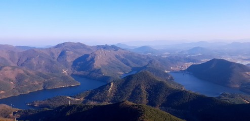 view of mountains