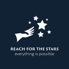 'Reach fo the stars' symbol