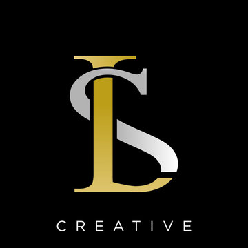 ls logo design vector icon 