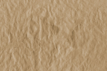 Coffee Grunge Paper Texture on the white isolated background. Vintage aged look.