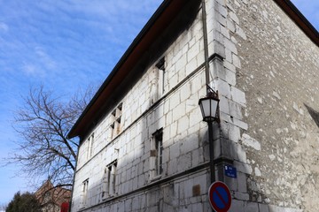 Maison des Chevaliers de l'Ordre de l'Annonciade dans La Roche sur Foron - ville La Roche sur Foron - Département Haute Savoie - France