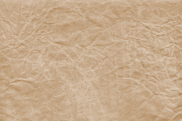 Coffee Grunge Paper Texture on the white isolated background. Vintage aged look.