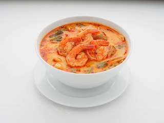 Tom Yum Kung, famous food in Thailand