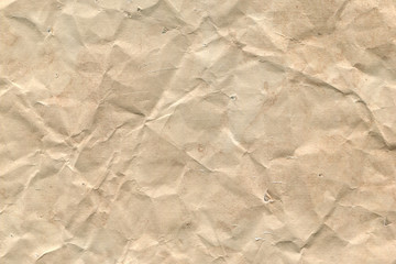 Coffee Grunge Paper Texture on the white isolated background. Vintage aged look.