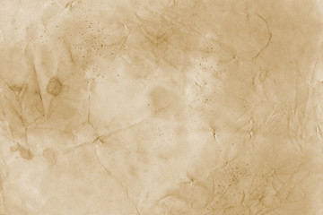 Obraz premium Coffee Grunge Paper Texture on the white isolated background. Vintage aged look.