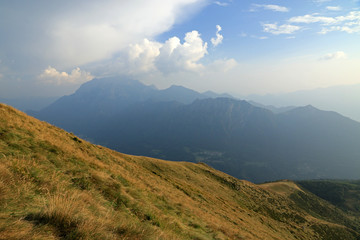 Bergamasque Alps, view from Mt. Muggio, Bergamasque Alps, Italy