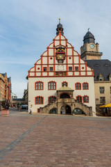 Obraz premium historical town hall in Plauen city in Germany