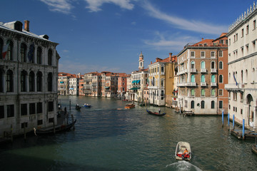 The Grand Canal in Venice, Italy