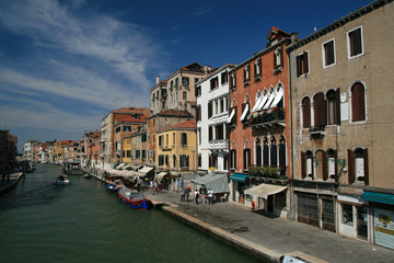 Fototapeta na wymiar The Grand Canal in Venice, Italy